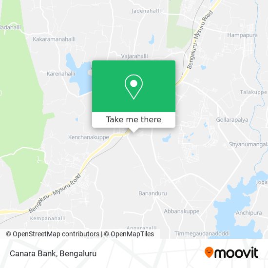 Canara Bank map