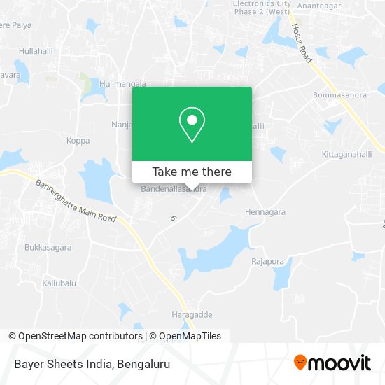 Bayer Sheets India map
