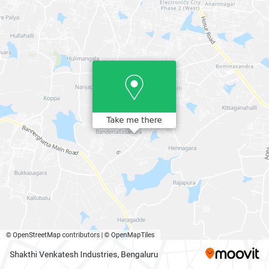 Shakthi Venkatesh Industries map