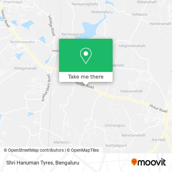 Shri Hanuman Tyres map