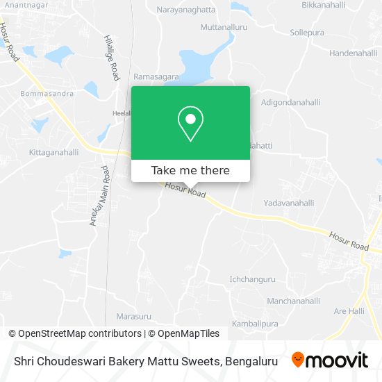 Shri Choudeswari Bakery Mattu Sweets map