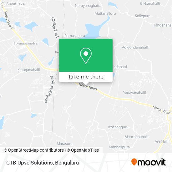 CTB Upvc Solutions map