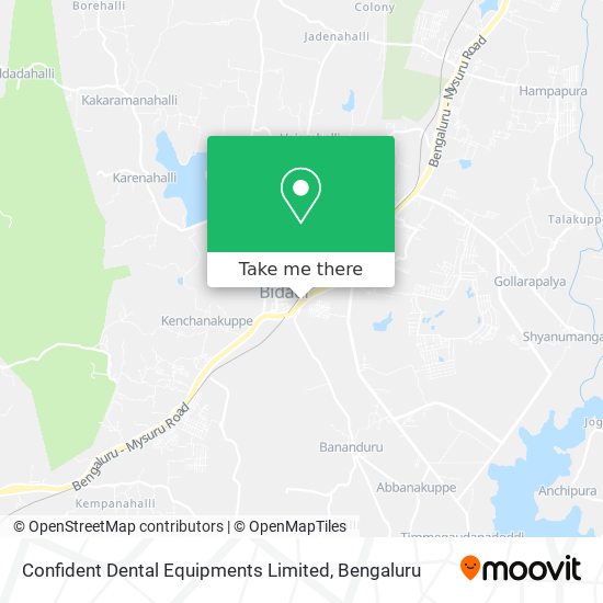 Confident Dental Equipments Limited map