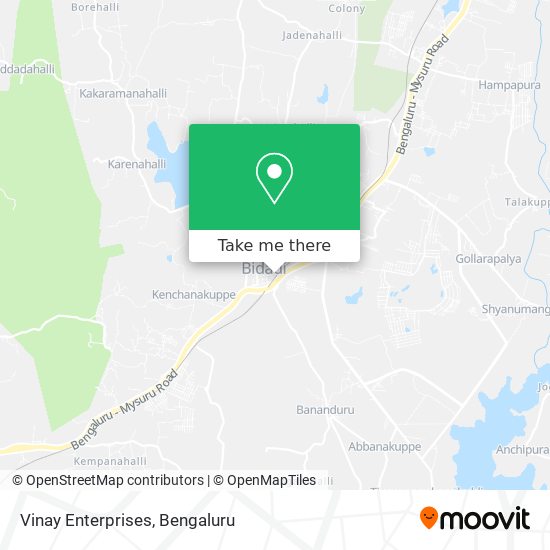 Vinay Enterprises map