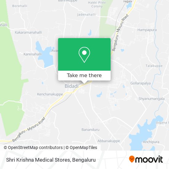 Shri Krishna Medical Stores map