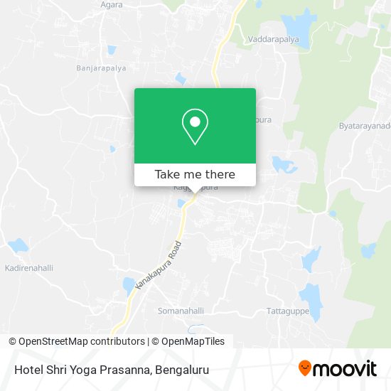 Hotel Shri Yoga Prasanna map