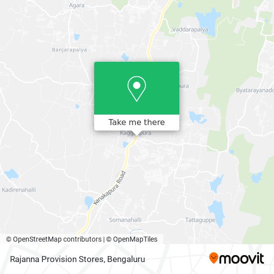 Rajanna Provision Stores map