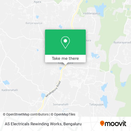 AS Electricals Rewinding Works map