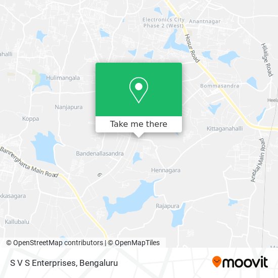 S V S Enterprises map