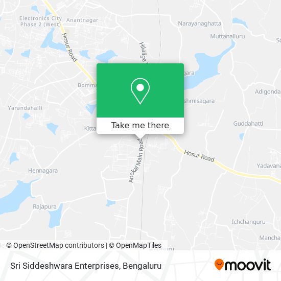 Sri Siddeshwara Enterprises map