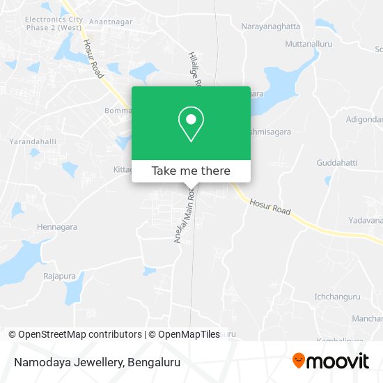 Namodaya Jewellery map