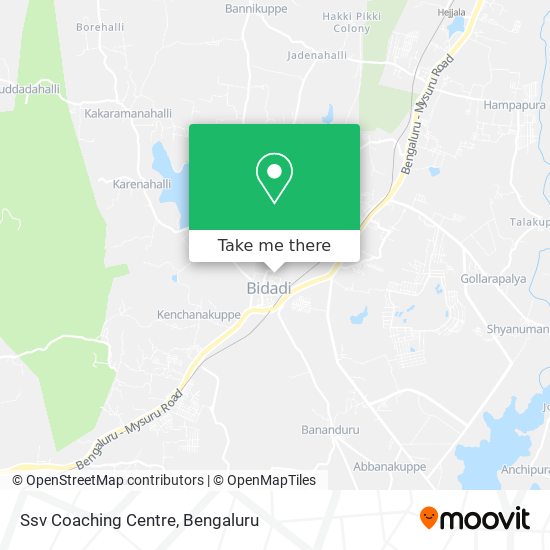 Ssv Coaching Centre map