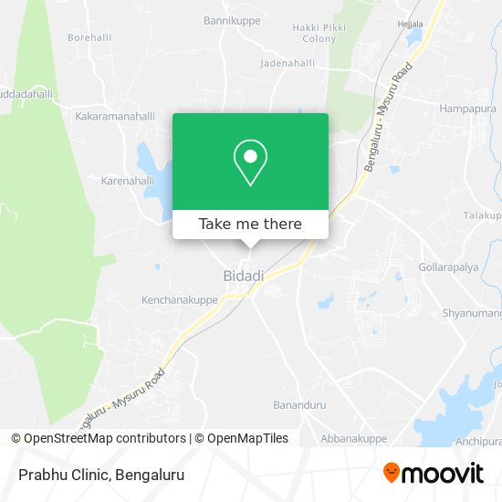 Prabhu Clinic map