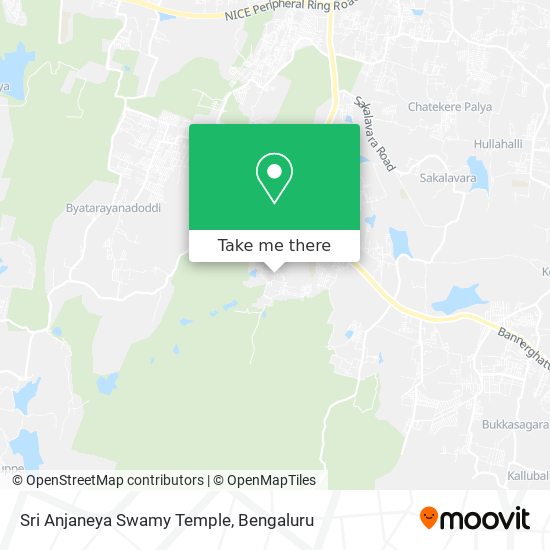 Sri Anjaneya Swamy Temple map