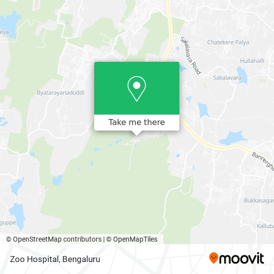 Zoo Hospital map