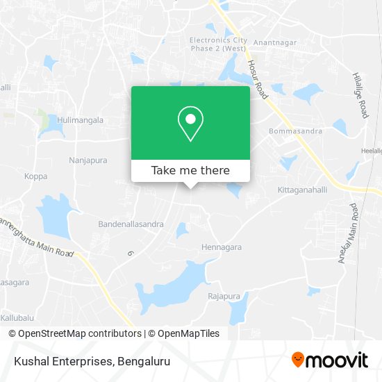 Kushal Enterprises map