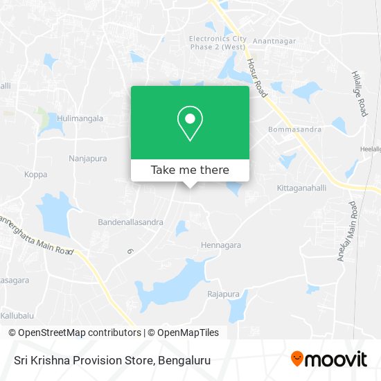 Sri Krishna Provision Store map