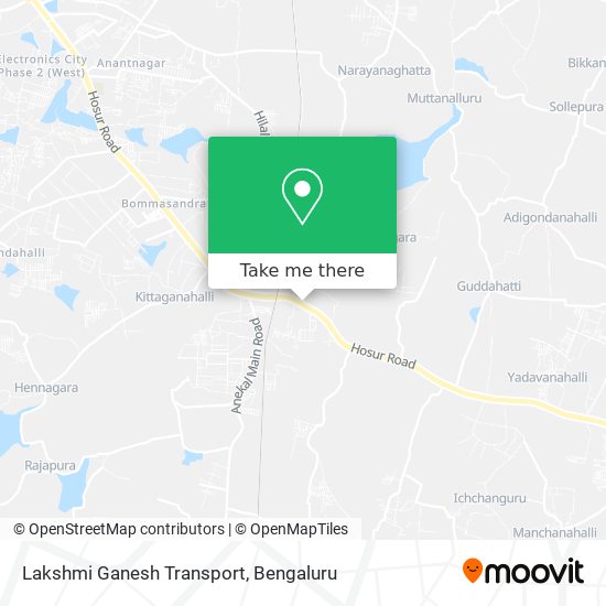 Lakshmi Ganesh Transport map