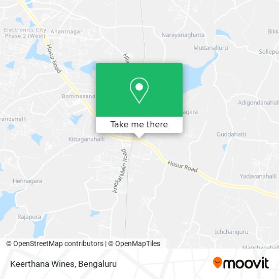 Keerthana Wines map