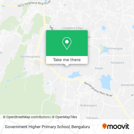 Government Higher Primary School map