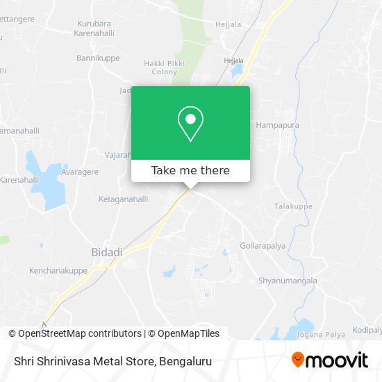 Shri Shrinivasa Metal Store map