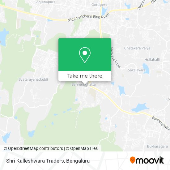 Shri Kalleshwara Traders map
