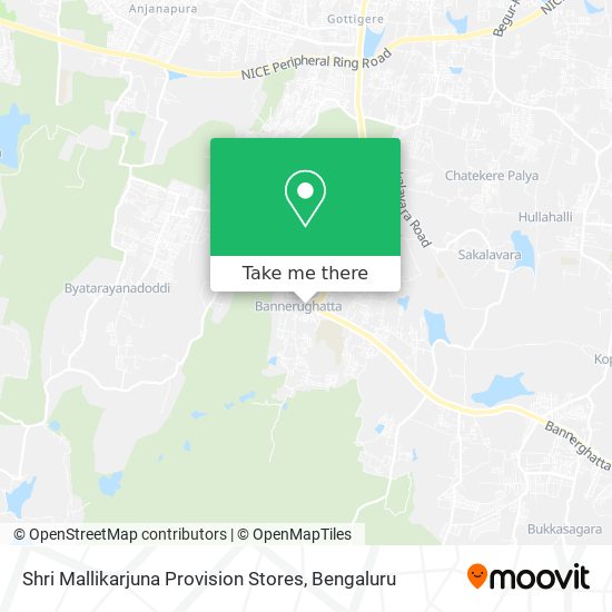 Shri Mallikarjuna Provision Stores map