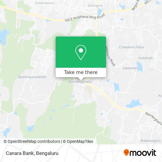 Canara Bank map