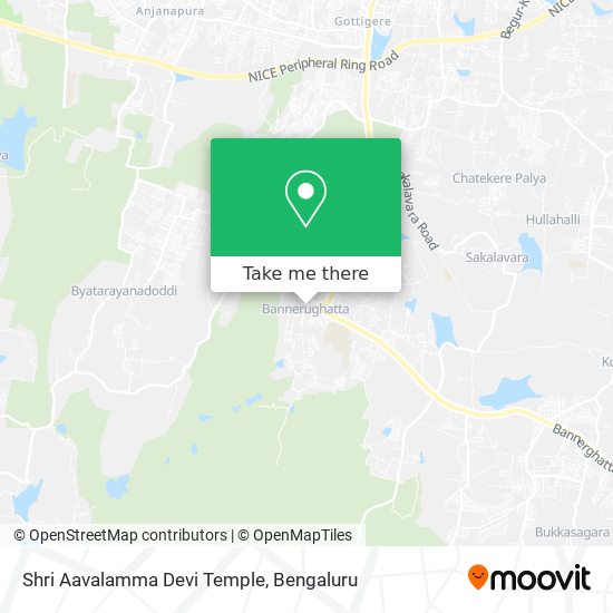 Shri Aavalamma Devi Temple map