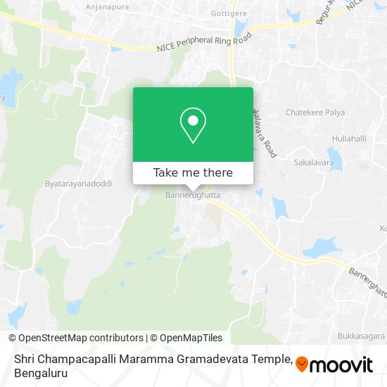 Shri Champacapalli Maramma Gramadevata Temple map