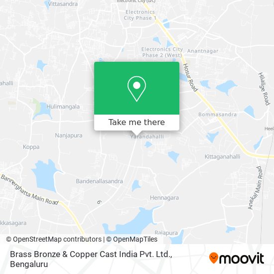 Brass Bronze & Copper Cast India Pvt. Ltd. map