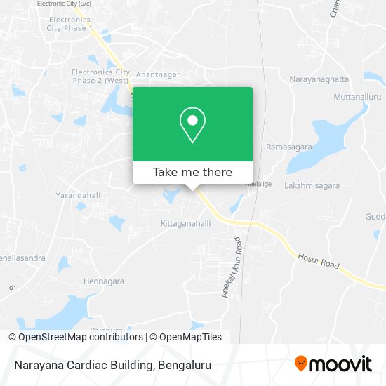 Narayana Cardiac Building map