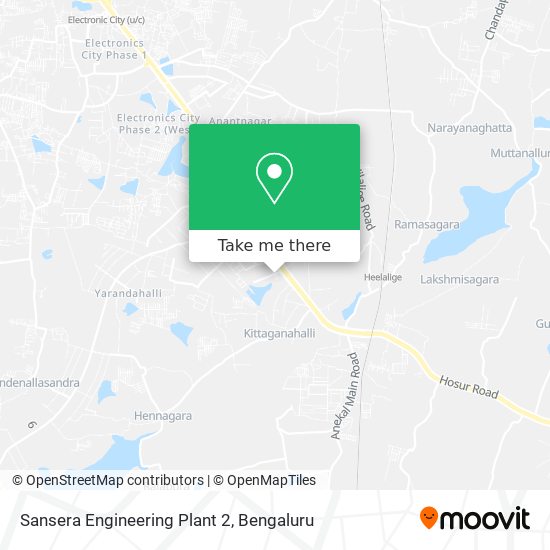 Sansera Engineering Plant 2 map