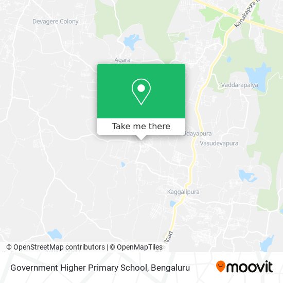 Government Higher Primary School map