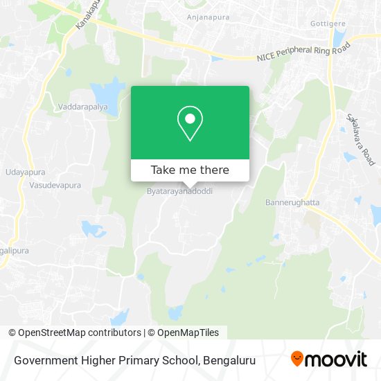 Government Higher Primary School map