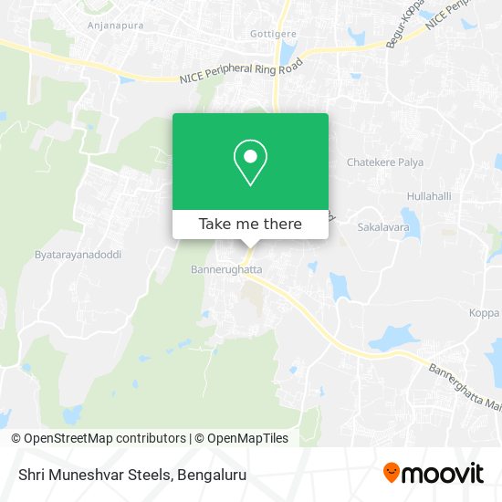 Shri Muneshvar Steels map