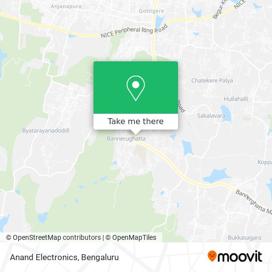 Anand Electronics map