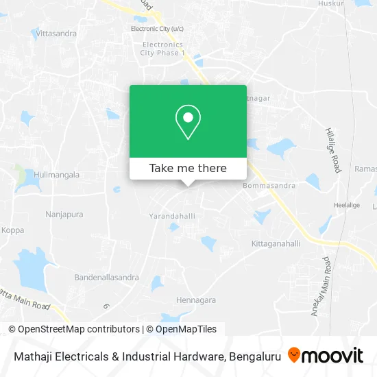 Mathaji Electricals & Industrial Hardware map
