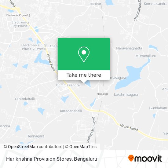 Harikrishna Provision Stores map