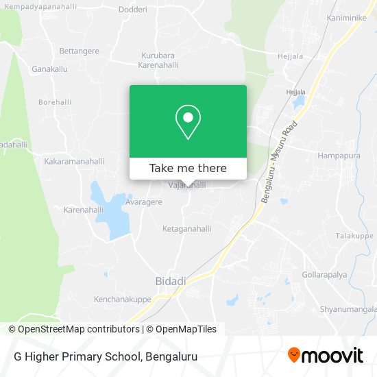 G Higher Primary School map