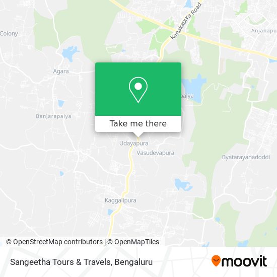 Sangeetha Tours & Travels map
