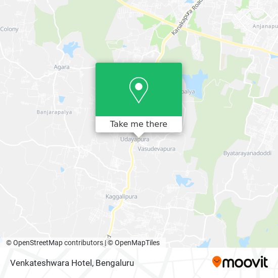 Venkateshwara Hotel map