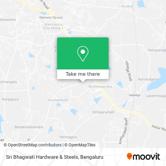 Sri Bhagwati Hardware & Steels map