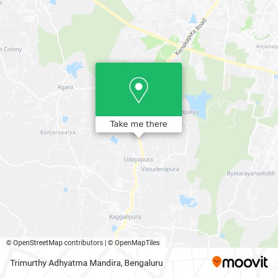 Trimurthy Adhyatma Mandira map