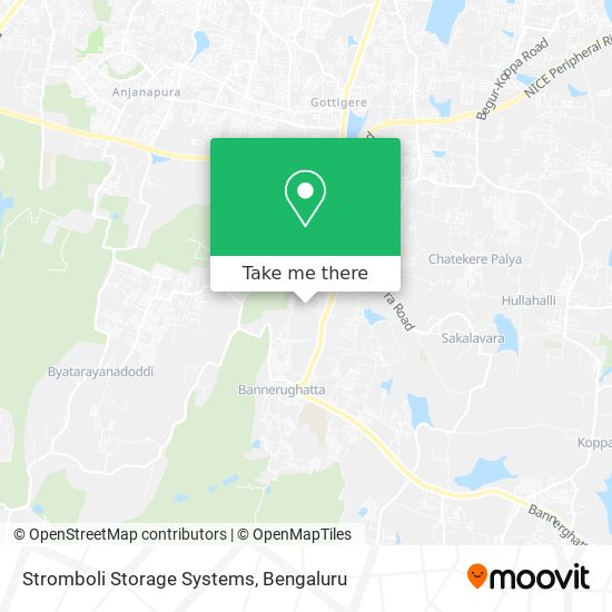 Stromboli Storage Systems map