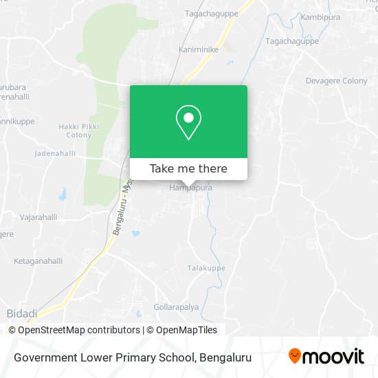 Government Lower Primary School map