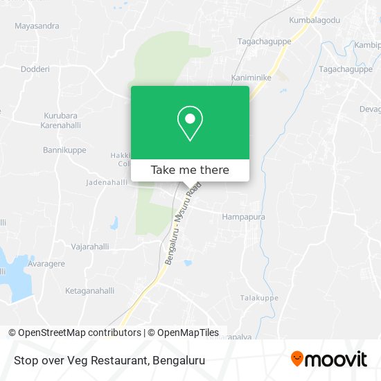 Stop over Veg Restaurant map