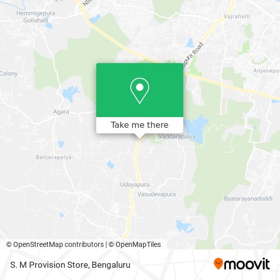 S. M Provision Store map