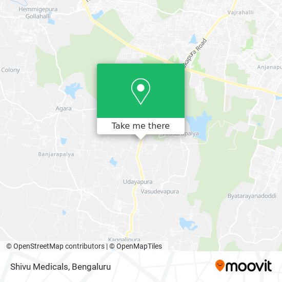 Shivu Medicals map