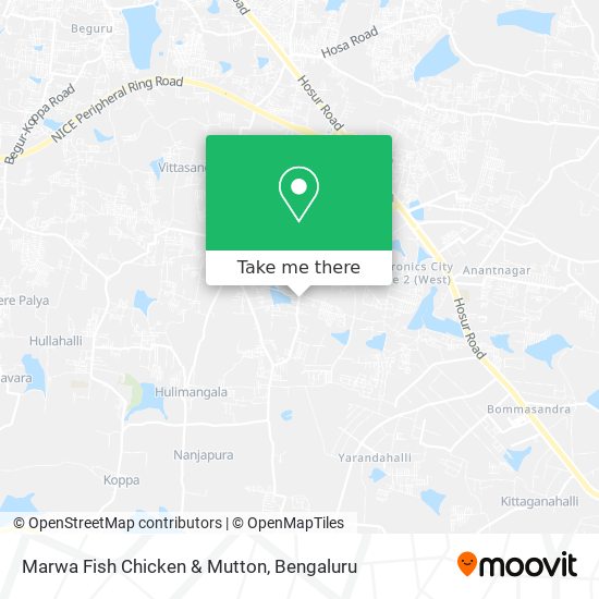 Marwa Fish Chicken & Mutton map